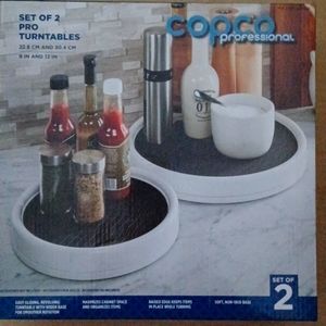 Copco Professional, Set of 2 Turntables